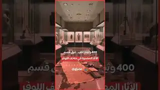 400 وثيقة تتلف.. غرق قسم الآثار المصرية في متحف اللوفر