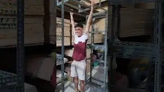 Slotted Angle Bar project - RFID installation #storagedisplay