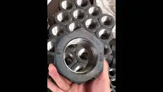 Have you ever seen such a large nut ?丨Aozhan Hardware Fastener