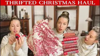 Christmas 2022 Decor Thrift Haul: A Collected Vintage Christmas! What I've Thrifted for Christmas!
