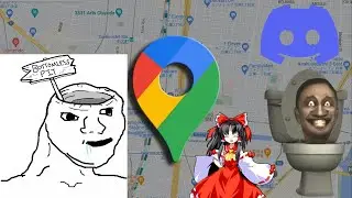 Discord Funny Moments - Google Maps Brainrot, Reimu's Home, and Funny Reviews
