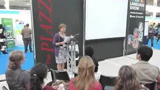 Susan Pawlak speaking at London Language Show 2011