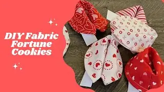 How to Make Fabric Fortune Cookies | Beginner Sewing Tutorial & Scrap Buster