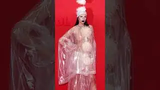 What the Fox? Braless Julia goes semi-naked in Cannes | #shorts #cannes #cannesfilmfestival2023