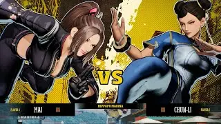 FATAL FURY City of the Wolves - Mai VS Chun Li