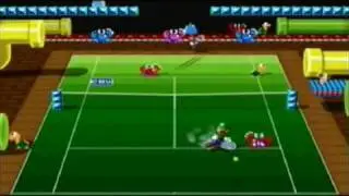 GCN Nostalgia - Mario Power Tennis:  Mario Classic Court