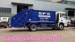 Factory Price Customize Shacman 4X2 10cbm Garbage Compactor Truck Waste Collection Vehicle for sale