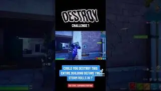 Search and Destroy challenge 1 on #Fortnite #building #destroy #destruction #fortnitechallenge