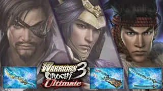 Xiahou Dun/ Yoshitsune Minamoto/ Musashi Miyamoto - Mystic Weapons | Warriors Orochi 3: Ultimate