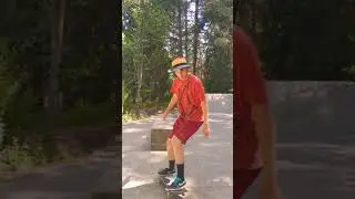 skating this crusty park hidden in the woods