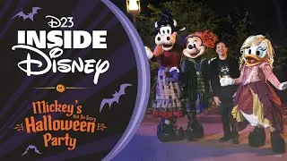 D23 Inside Disney | Mickeys Not-So-Scary Halloween Party