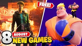 8 New Games August (3 FREE GAMES)