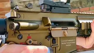 VFC HK416 A5 GBB mag dump