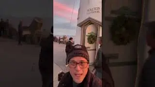 Climbing up Walton Lighthouse