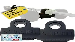 Dumbbells to barbell Dualbell Pair (BK) home gym equipment fitness strength