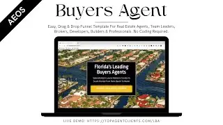 Buyers Agent Real Estate Funnel Template For Real Estate Agents, Team Leaders & Brokers