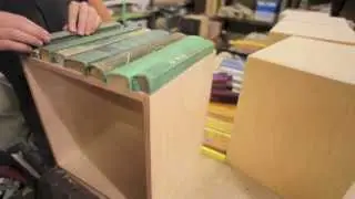 Making the Modern Library Storage Bin in the Able + Baker woodshop