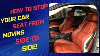 How to Stop Your Car Seat from Moving Side to Side!