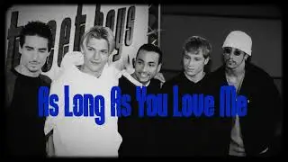As Long As You Love Me - Backstreet Boys | Melodic Rock AI Cover | 90s