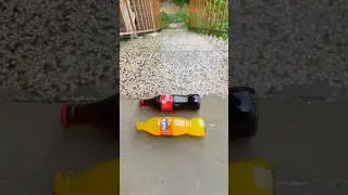 Breaking Glass Bottles On stairs❤️🥳💥 #satisfying #crushingtime