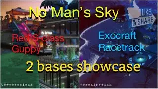 NMS 2 bases walktrough Tradepost café and Toxic lagoon