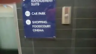 Going Up On The Very Nice Kone Ecodisc Lifts at Bridgewater Shopping Centre Arklow