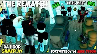 FORTNITEBOY VS MIKE TYSON 😂👊 THE REMATCH!