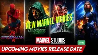 Top 5 upcoming & Biggest Marvel & DC Movies to Watch in 2025! #marvel #movies #facts #hollywood