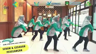 Senam dan Gerakan Peregangan Puskesmas Gilingan