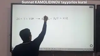 15-mart 2025-yil kimyo milliy sertifikat yopiq savol taxlili. Sunnat KAMOLIDINOV tayyorlov kursi. 