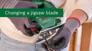Bosch | Changing a jigsaw blade safely