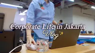 Corporate Life in Jakarta Vlog | Meeting, What i eat, Working in the City, Tennis & Pilates