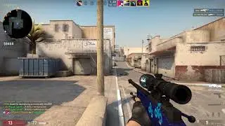 best Dust 2 Mid wall bang!