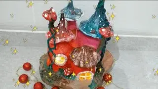 CASINHA DE FADAS ENCANTADA feita com vidros reciclado!! #vidros #reciclagem