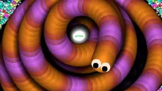 【 Slitherio YouTube 】 Hacker Snake vs Robots AI Slitherio Gameplay Record