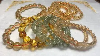 Attract Wealth? Benefits Differences of Citrine, Green Phantom Quartz, Rutilated Quartz, Gold Amber