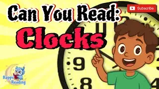 🕙Let's Learn How to Read Clocks! ⏰