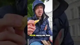 Regen Pommes und ein BeinDing Diese Hose ziehe ich gleich an