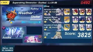Honkai Impact : Superstring Red lotus abyss : Assaka (p2v1)