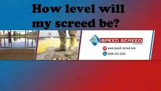 How level will my screed be?