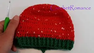 Come fare un cappellino all'uncinetto Modello Fragoloso per mancini