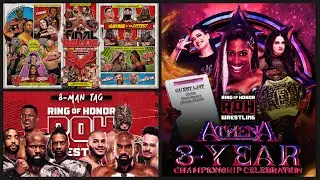 Обзор телешоу ROH: Празднование 3-летия чемпионства Афины/Последствия финальной битвы (Эпизод 145)