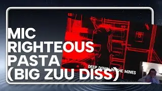 MIC RIGHTEOUS - PASTA (BIG ZUU DISS) (REACTION) TAKING CARE OF BUISINESS!