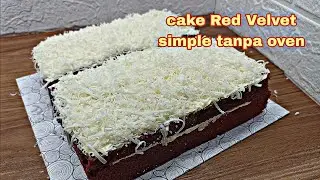 SiNI AKU KASIH TAU RESEP CAKE RED VELVET YANG MUDAH, ENAK, LEMBUT &  CANTIK BISA UNTUK IDE JUALAN