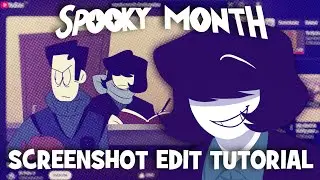 How to edit YOUR oc into Spooky Month