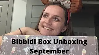 Bibbidi Box Unboxing | September Imagination Box 2021 | Disney Subscription Box