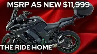 2016 Kawasaki Ninja 1000 takes #theridehome with the #theoldguy