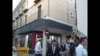Traslado Virgen del Carmen a Los Descalzos Écija 2015