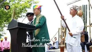 Sambutan Sultan Ternate pada acara Festival Gamlamo 2024