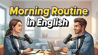 Morning Routine in English ☀️| Simple Daily Conversation Practice | English Podcast